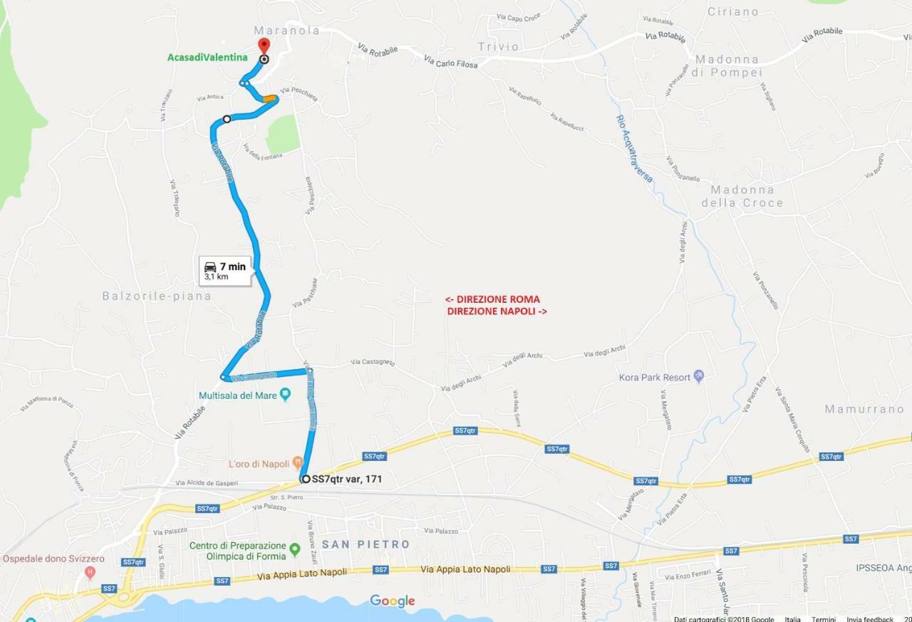 Acasadivalentina Villa Maranola Ngoại thất bức ảnh